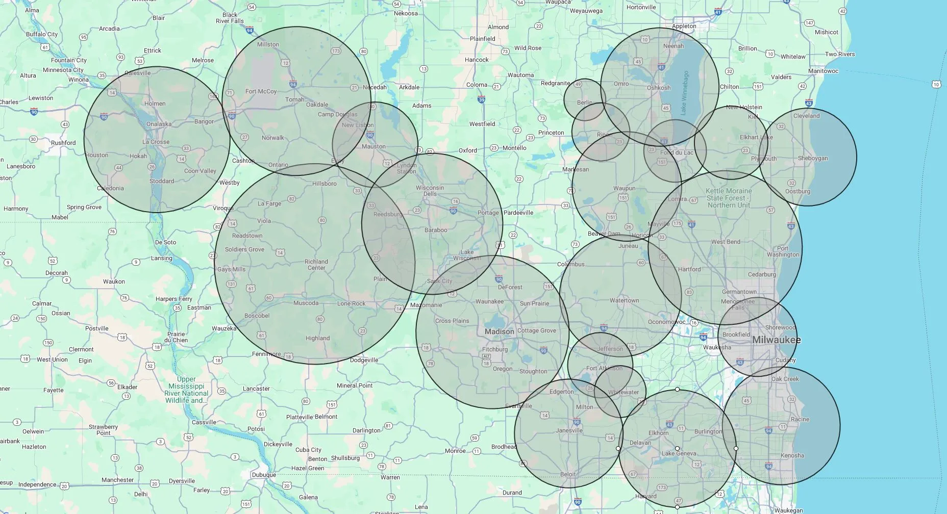 Coverage Maps For All IKHMedia Stations
